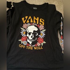 Vans Skull long sleeve Tee